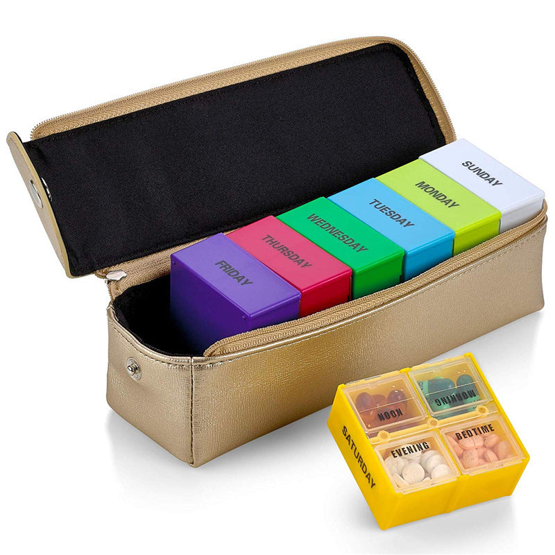32-grid PP Plastic Pill Box Large-capacity Packaging In January